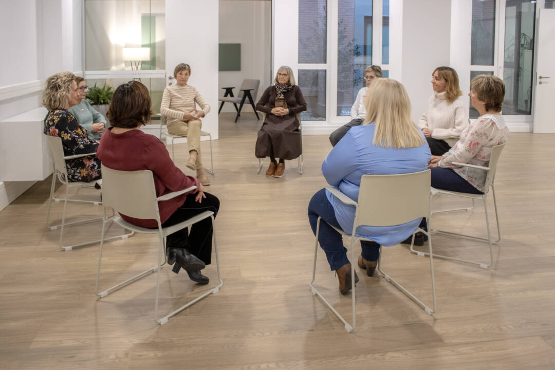 Interior profesional del centro